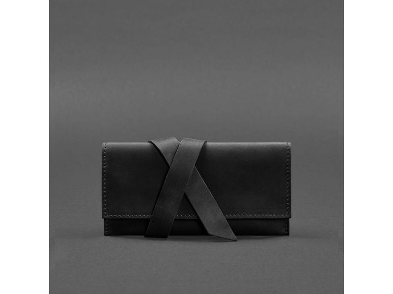 Кисет для табака 1.0 черный Crazy Horse, фото 5