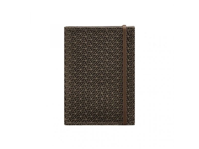 Кожаная обложка для паспорта 2.0 Карбон темно-коричневый Crazy Horse, фото 7