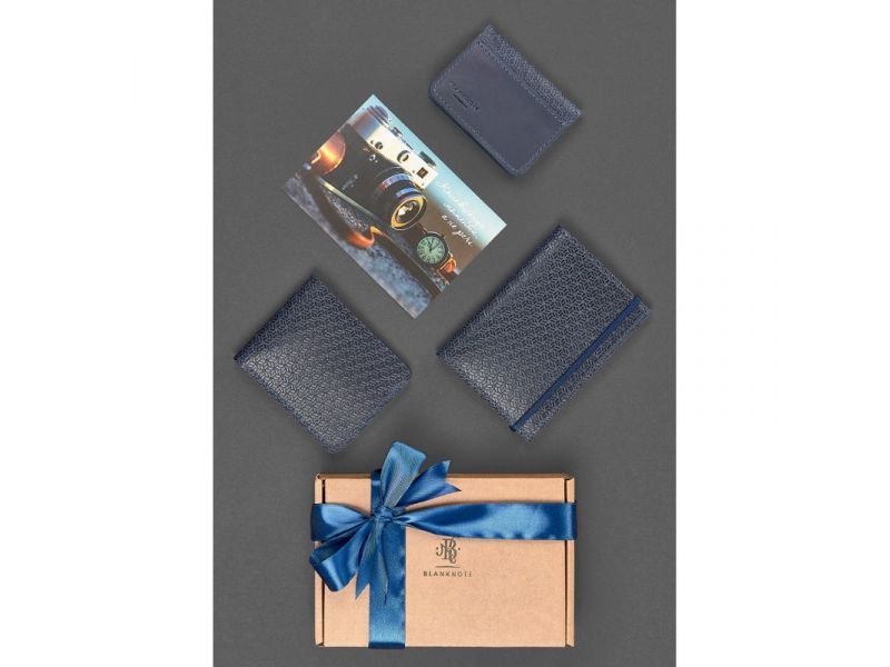 Мужской подарочный набор кожаных аксессуаров Ливерпуль, фото 2