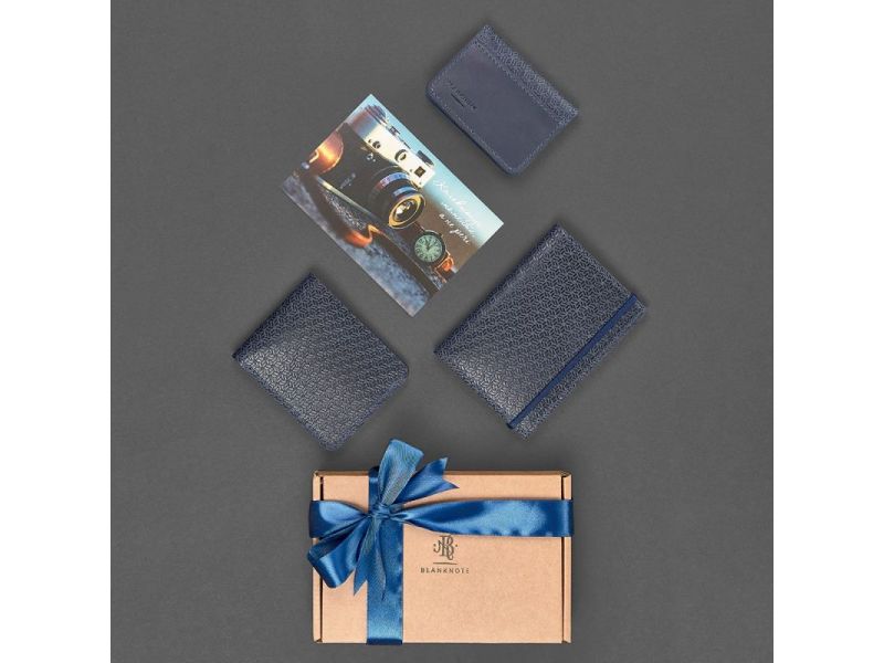 Мужской подарочный набор кожаных аксессуаров Ливерпуль, фото 4