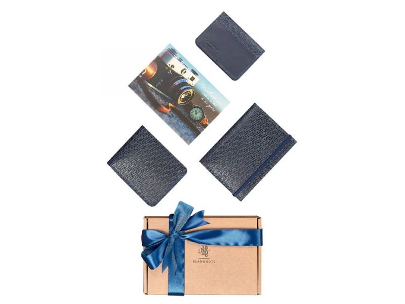 Мужской подарочный набор кожаных аксессуаров Ливерпуль, фото 5