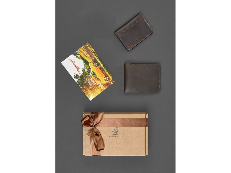 Мужской подарочный набор кожаных аксессуаров Бангкок, фото 2