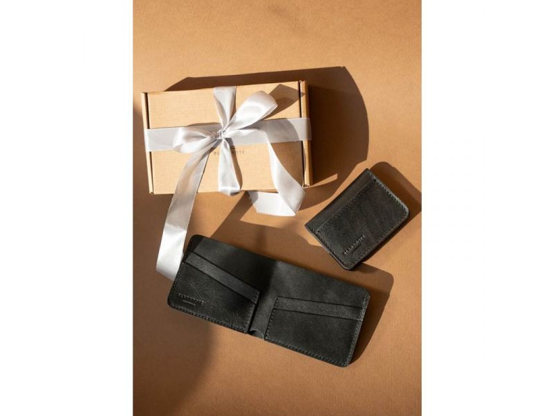 Мужской подарочный набор кожаных аксессуаров Нью-Йорк, фото 1