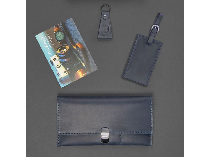 Набор кожаных аксессуаров для путешественника Неаполь, фото 4