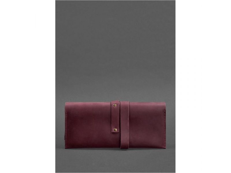 Кожаный тревел-кейс Voyager 1.0 бордовый Crazy Horse, фото 3