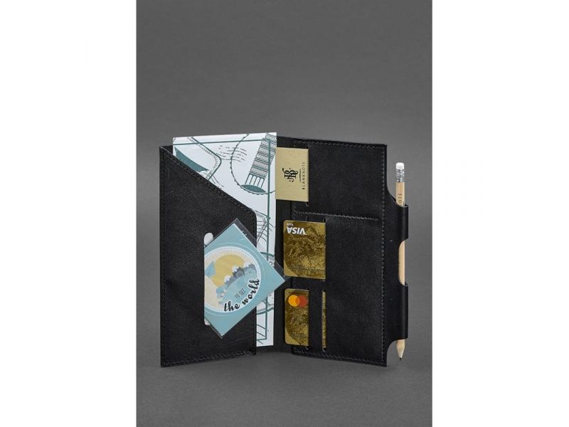 Кожаный тревел-кейс 3.0 черный, фото 2