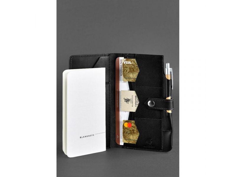 Кожаный тревел-кейс 4.0 Угольно-черный, фото 2