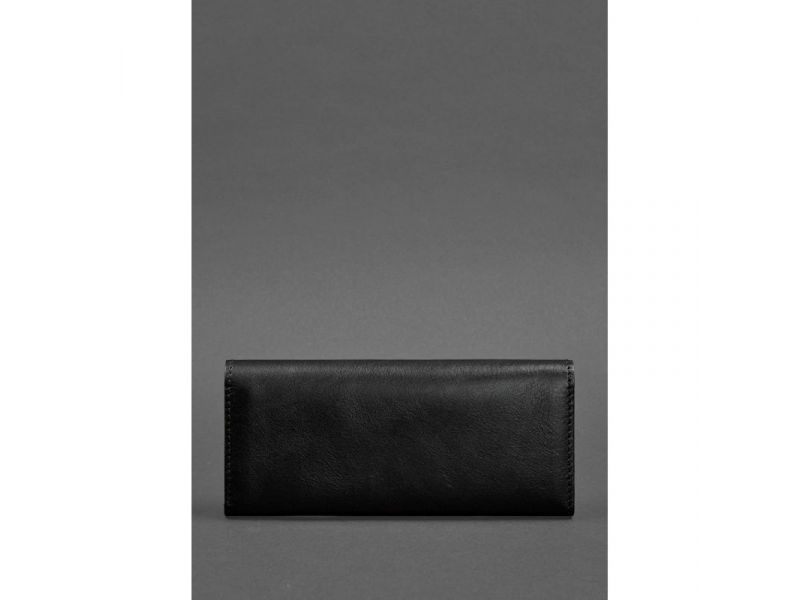 Женский кожаный кошелек Керри 1.0 черный Krast, фото 4