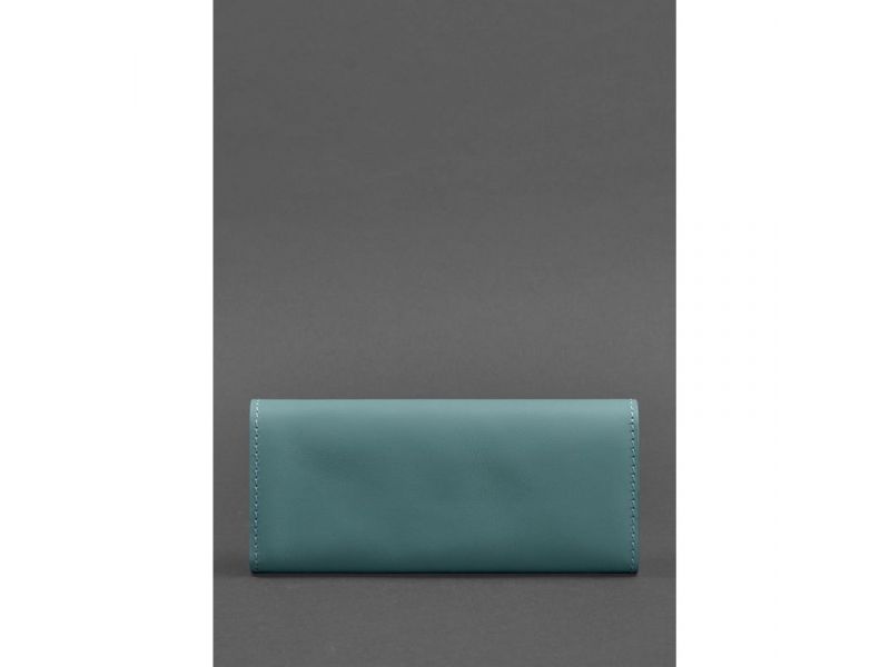 Женский кожаный кошелек Керри 1.0 бирюзовый, фото 5