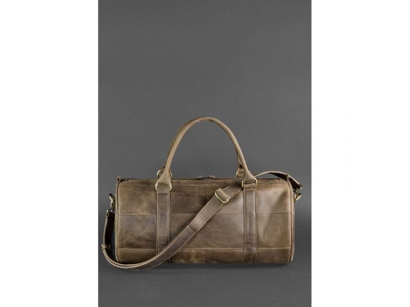 Кожаная сумка Harper  темно-коричневый Crazy Horse, фото 2