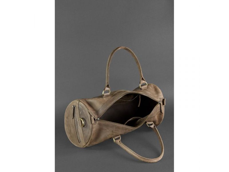 Кожаная сумка Harper  темно-коричневый Crazy Horse, фото 4