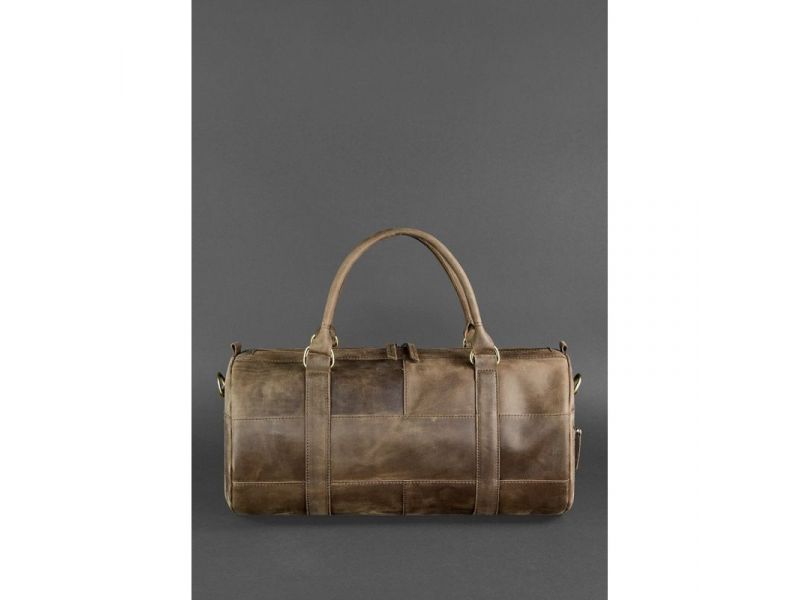 Кожаная сумка Harper  темно-коричневый Crazy Horse, фото 6