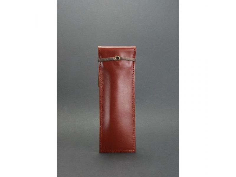 Кожаный чехол для ручек 1.0 светло-коричневый, фото 3