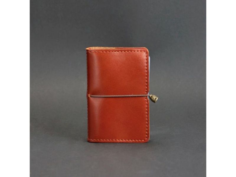 Кожаный кард-кейс 7.0 светло-коричневый, фото 5