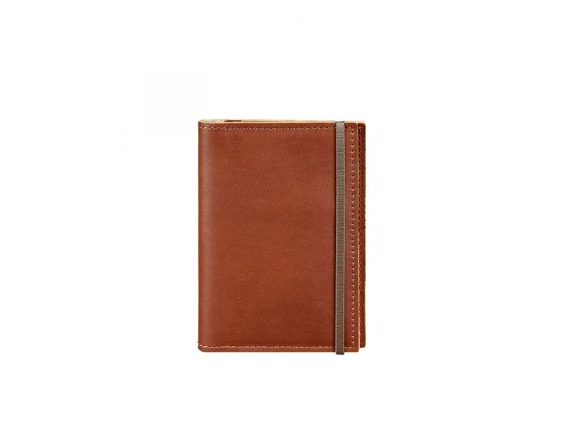 Кожаная обложка для паспорта 2.0 светло-коричневая, фото 6