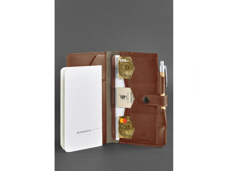 Кожаный тревел-кейс 4.0 светло-коричневый, фото 2