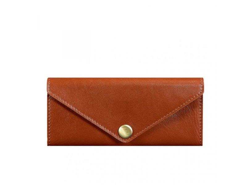 Женский кожаный кошелек Керри 1.0 светло-коричневый, фото 6