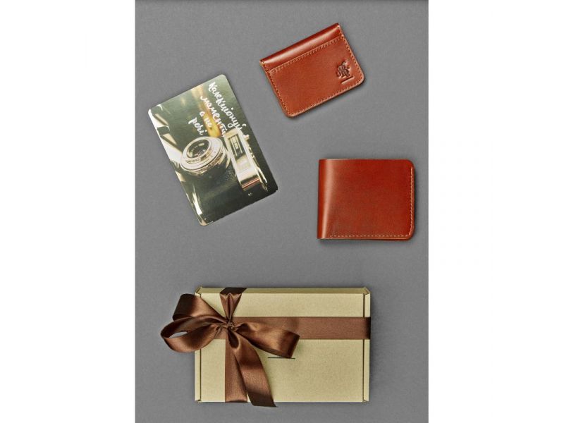 Мужской подарочный набор кожаных аксессуаров Мехико, фото 1