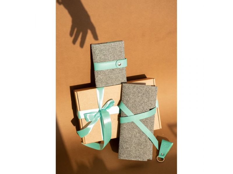 Женский подарочный набор аксессуаров из фетра Ольборг, фото 1