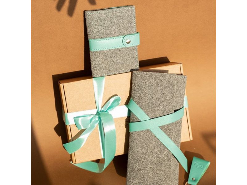 Женский подарочный набор аксессуаров из фетра Ольборг, фото 3