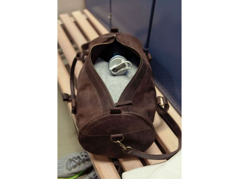 Кожаная сумка Harper  темно-коричневый Crazy Horse, фото 10