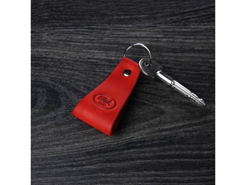 Кожаный брелок LOVE, фото 3