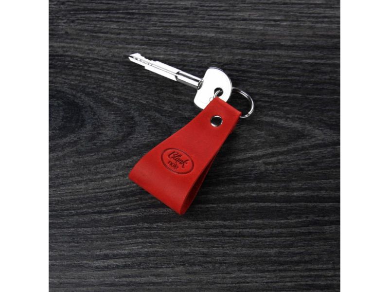 Кожаный брелок Loving heart, фото 3