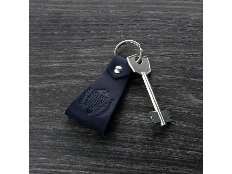 Кожаный брелок Home sweet home, фото 9