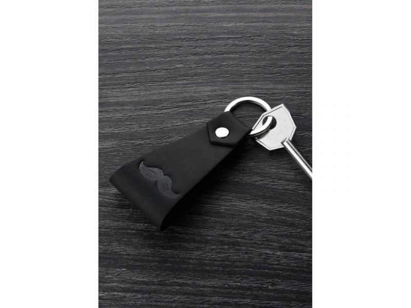 Кожаный брелок Усы, фото 1