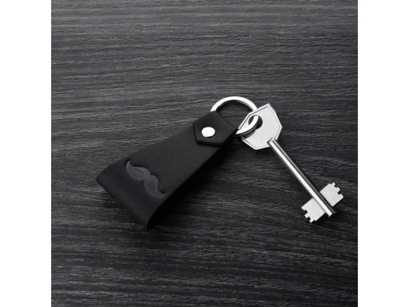 Кожаный брелок Усы, фото 5