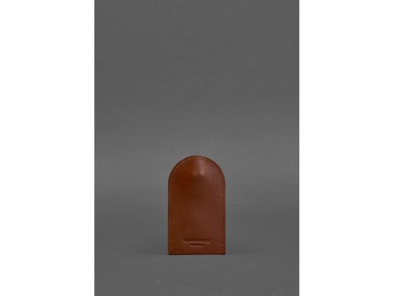 Кожаная ключница 2.0 светло-коричневая, фото 1