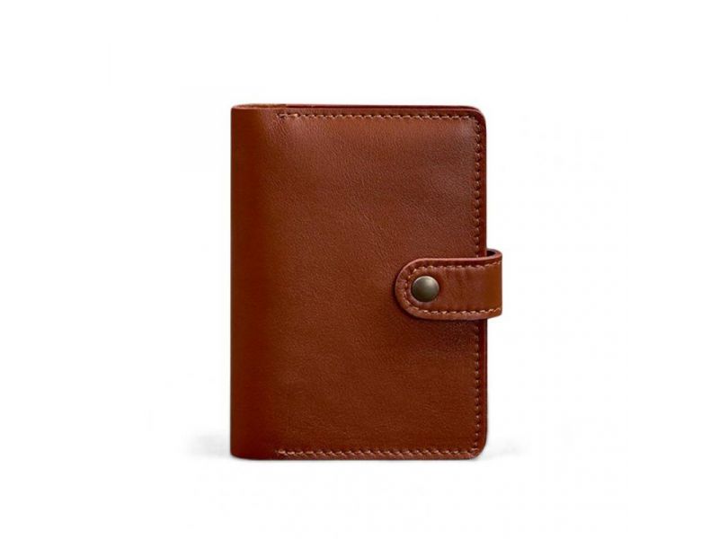 Кожаная обложка для паспорта 3.0 светло-коричневая, фото 7