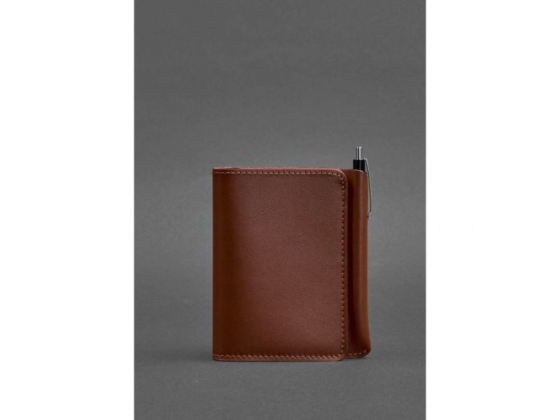 Кожаное портмоне 2.0 светло-коричневое, фото 1