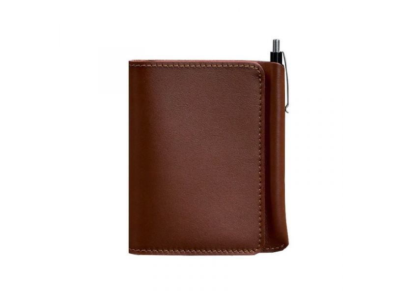 Кожаное портмоне 2.0 светло-коричневое, фото 6