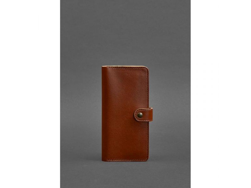 Кожаное портмоне 7.0 светло-коричневое, фото 2