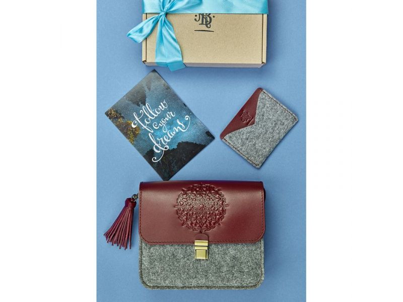 Женский подарочный набор аксессуаров из фетра Стокгольм, фото 1