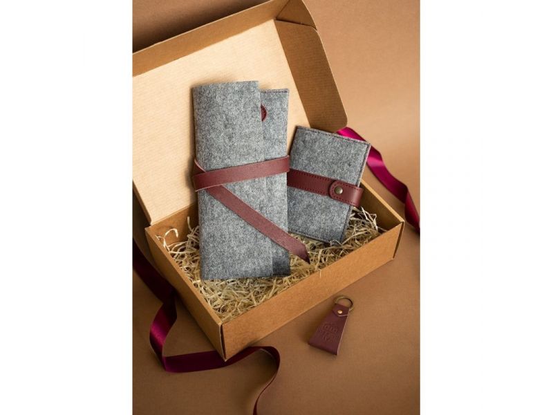 Женский подарочный набор аксессуаров из фетра Осло, фото 1