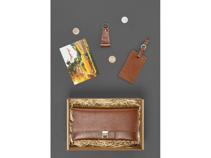 Набор кожаных аксессуаров для путешественника Буэнос-Айрес, фото 2