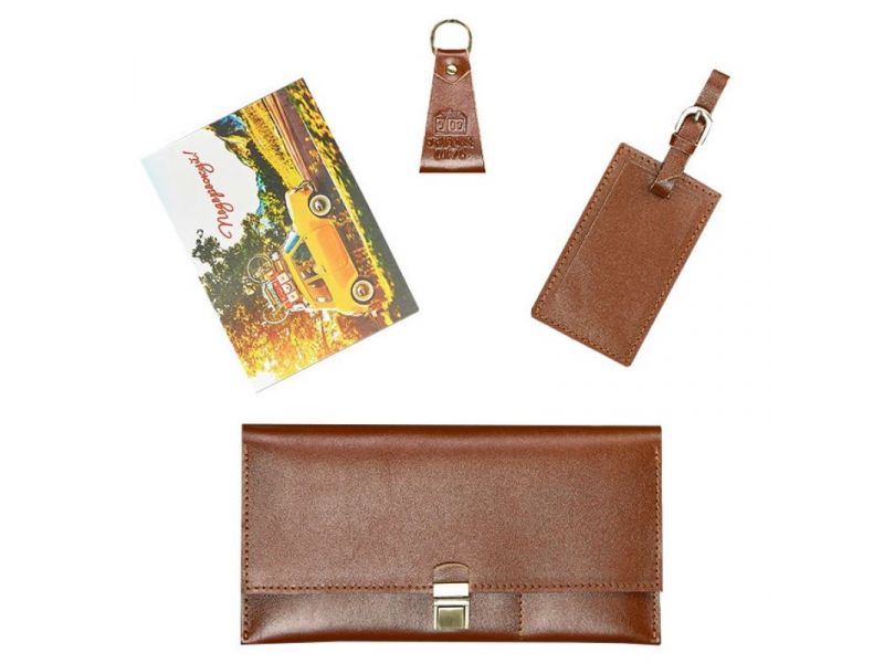 Набор кожаных аксессуаров для путешественника Буэнос-Айрес, фото 4