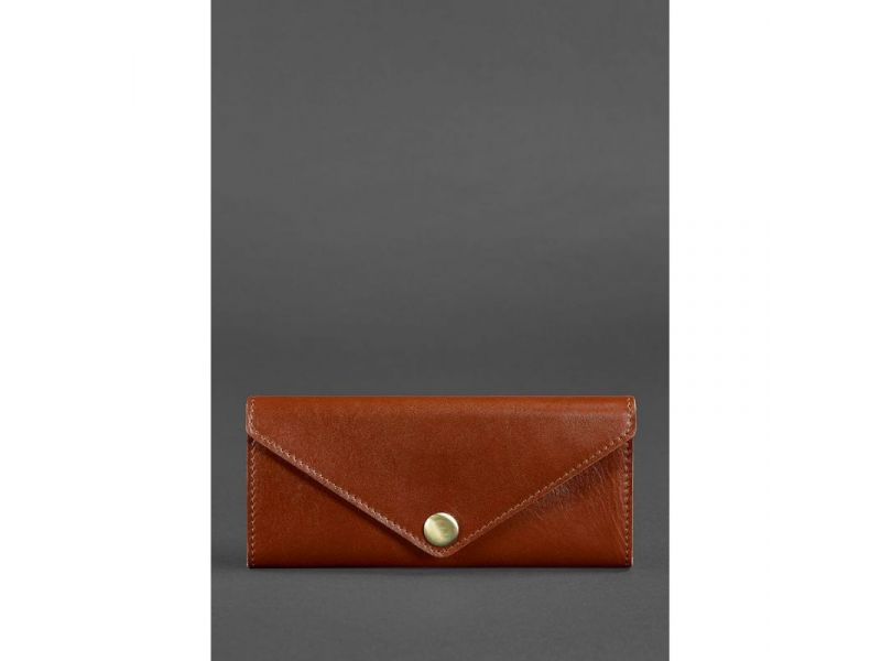 Женский кожаный кошелек Керри 1.0 светло-коричневый, фото 1