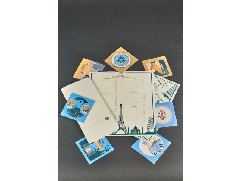 Кожаный женский тревел-кейс Voyager 1.0 Серый с розовым, фото 4