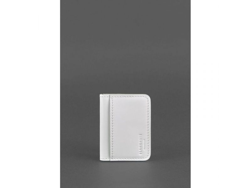 Женская кожаная обложка для ID-паспорта и водительских прав 4.0 Белая, фото 4