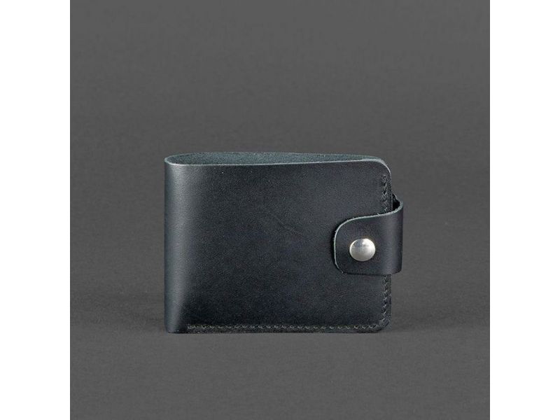 Кожаное портмоне 4.3 черное, фото 5