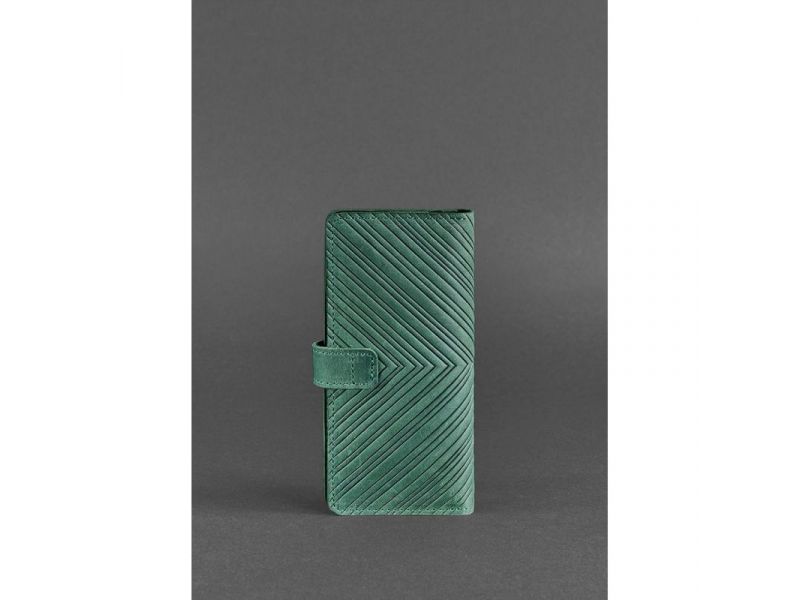 Кожаное женское портмоне 7.0 Инди Зеленый, фото 4