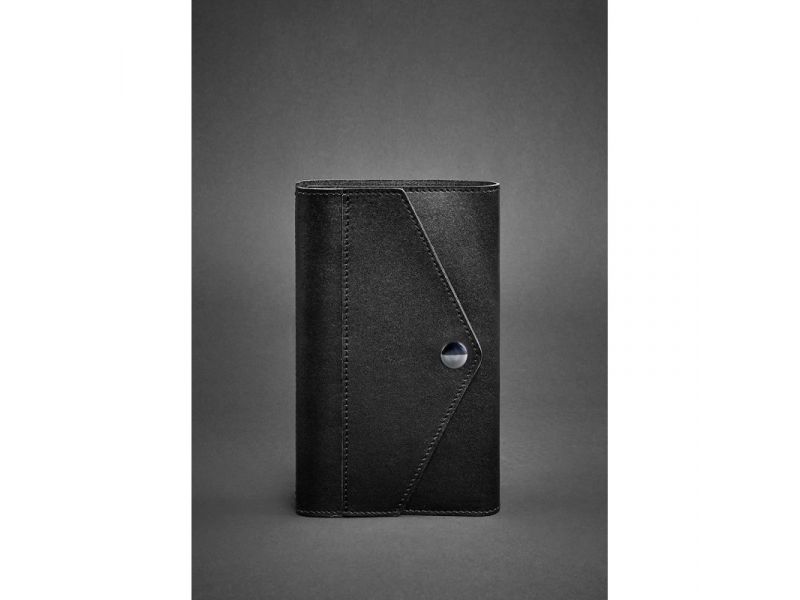 Кожаный блокнот (Софт-бук) 2.0 черный, фото 1