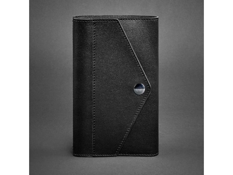 Кожаный блокнот (Софт-бук) 2.0 черный, фото 5