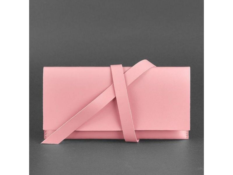 Кожаный женский тревел-кейс Voyager 1.0 Розовый, фото 4