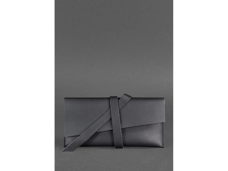 Кожаный тревел-кейс Voyager 1.2 черный Краст, фото 1