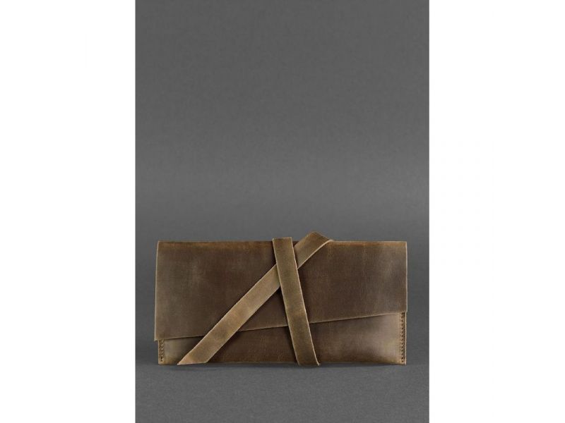 Кожаный тревел-кейс Voyager 1.2 темно-коричневый Crazy Horse, фото 1