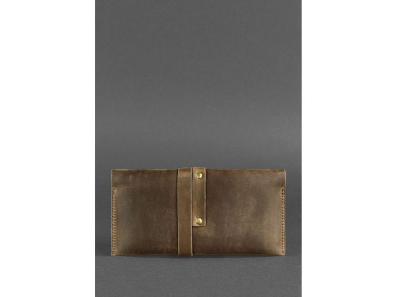 Кожаный тревел-кейс Voyager 1.2 темно-коричневый Crazy Horse, фото 3